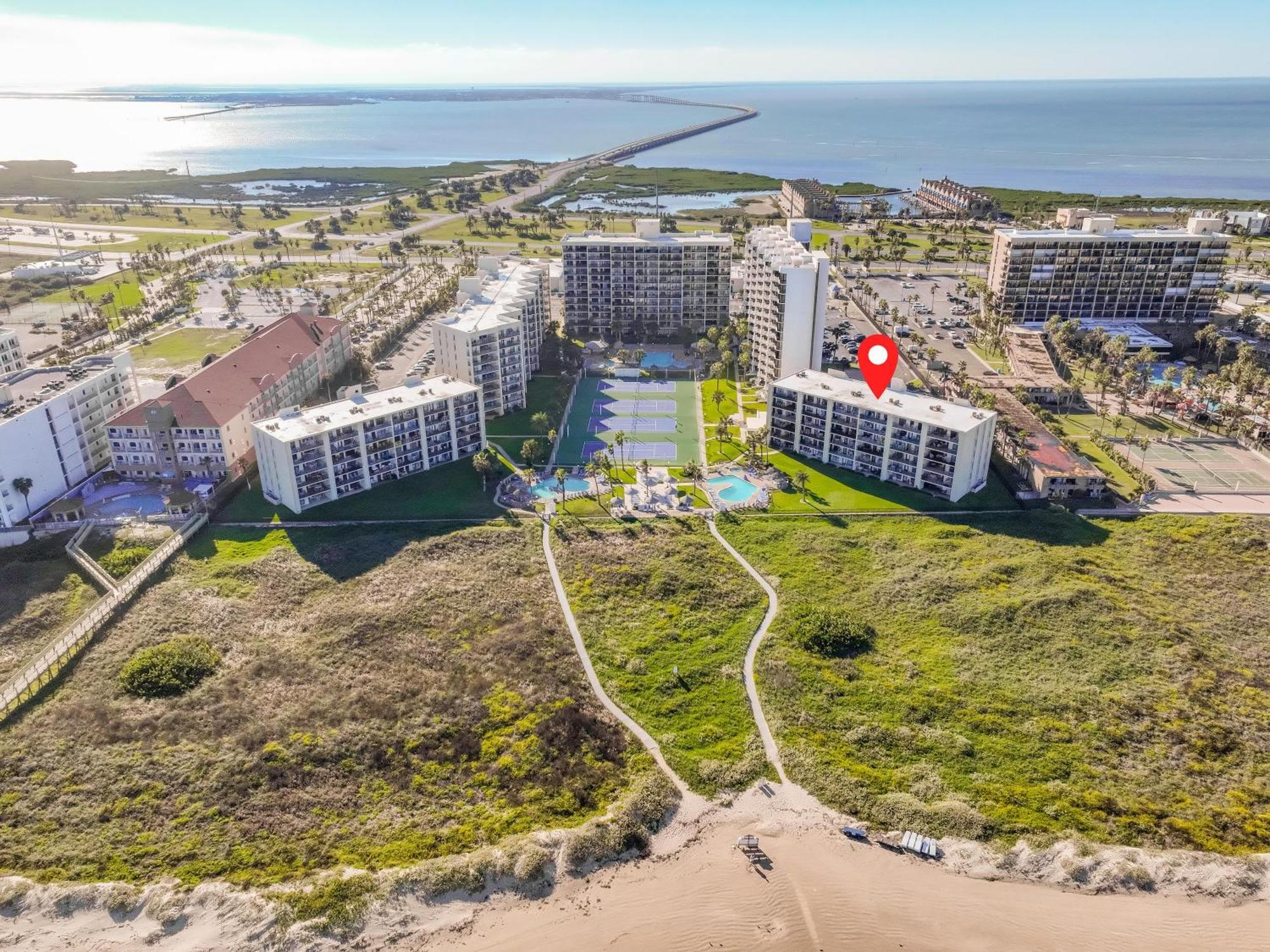 1204 Saida I - Beach Front Саут Падре Алънд Екстериор снимка